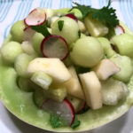 Melon, ceviche