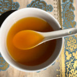 Image of a clear broth