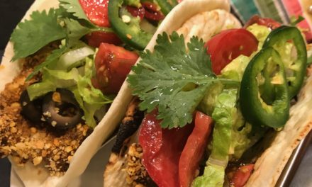 Crispy Artichoke “fish” tacos