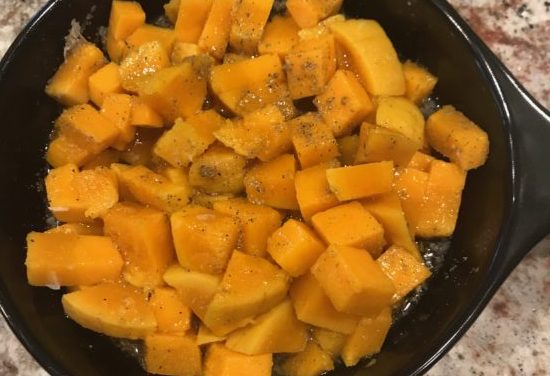 Butternut Squash with Maple Sage