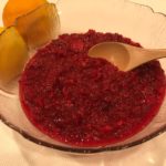 Image of cranberry relish with orange