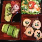 Bento box, sushi