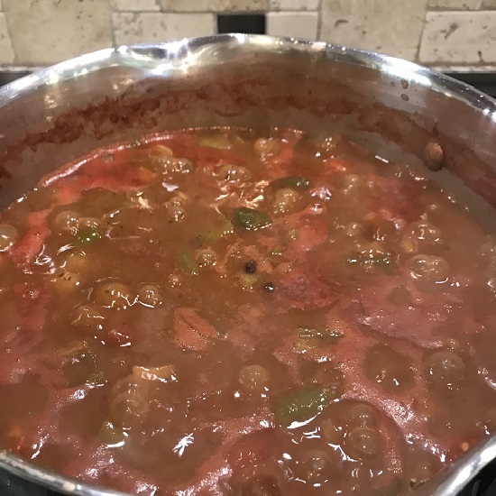 Chili, soup