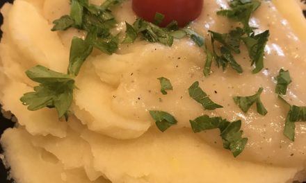 Mashed Potatoes with potato cream