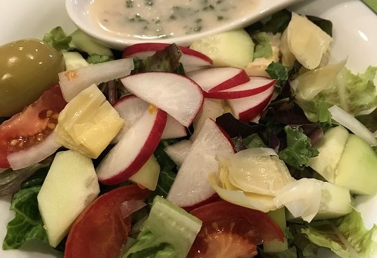 Creamy Garlic and lemon dressing