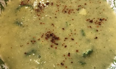Broccoli Rocket soup