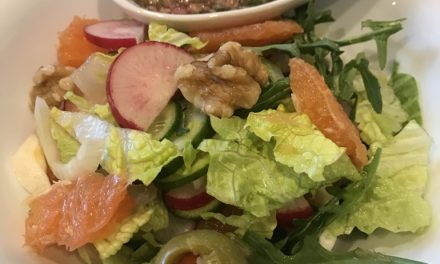 Orange – Fennel salad with walnut-dill dressing