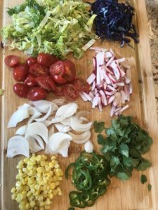 Taco toppings