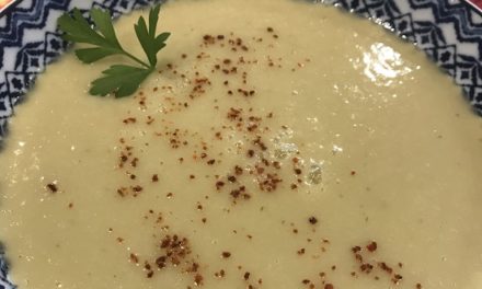 Artichoke Leek Cream soup