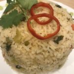 Rice, cilantro, tomatillo, Mexican, Side, Spanish