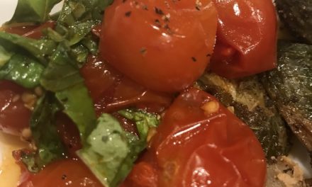 Roasted Campari Tomatoes with Basil