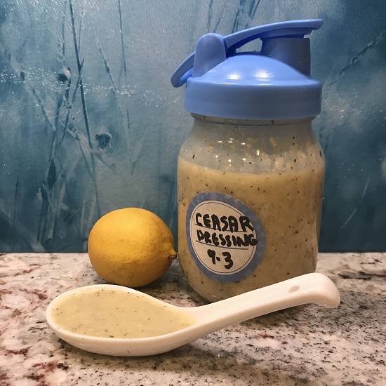 Image of a jar of Caesar Salad Dressing