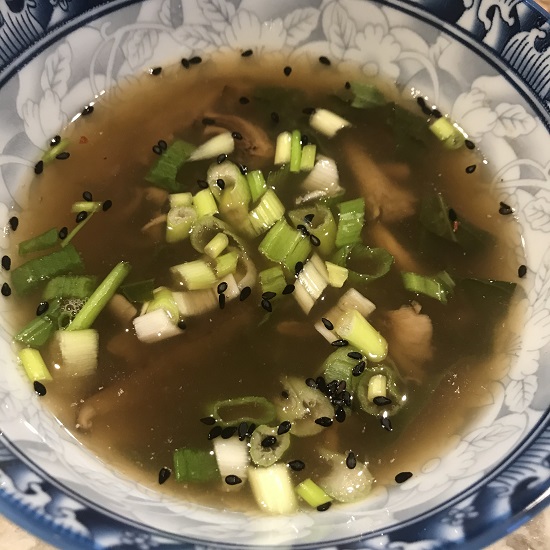 Vegan Dashi mushroom broth - Snap Pea Sheep