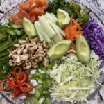 Image of Chinese no-chicken salad ingredients