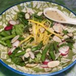 Image of a salad with summer squash and asparagus