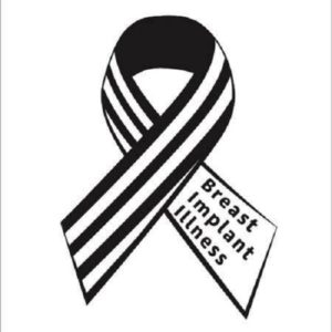 image of black and white BII awareness ribbon