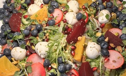 Beet and Blueberry salad